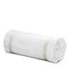 Matouk Lowell Neck Roll Pillow Cover In Ivory