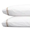 Matouk Lowell Standard Pillowcase, Pair In Khaki
