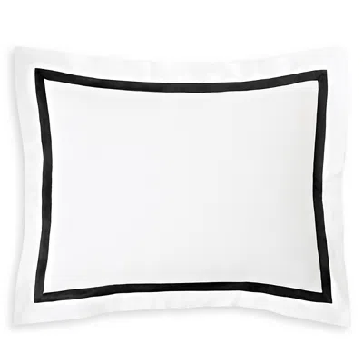 Matouk Lowell Standard Sham In Black