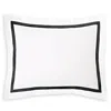 Matouk Lowell Standard Sham In Charcoal
