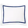 Matouk Lowell Standard Sham In Navy Blue