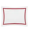 Matouk Lowell Standard Sham In Red