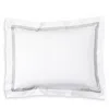 Matouk Lowell Standard Sham In Silver