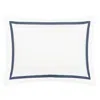 Matouk Lowell Standard Sham In Steel Blue
