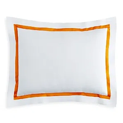 Matouk Lowell Standard Sham In Tangerine