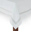 Matouk Lowell Tablecloth, 70 X 108 In White