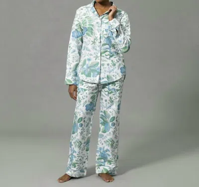 Matouk Luca Pajama Set In Pomegranate Sea