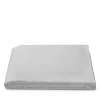 Matouk Luca Percale Fitted Sheet, Full In Gray