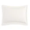 Matouk Luca Satin Stitch Boudoir Sham In Ivory