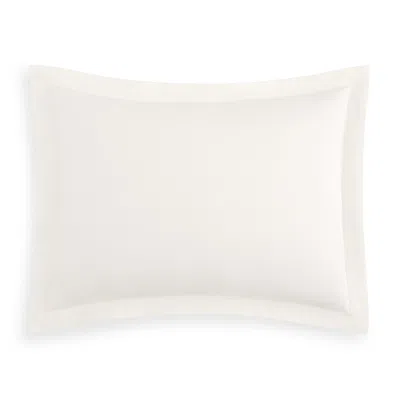Matouk Luca Satin Stitch Boudoir Sham In Ivory