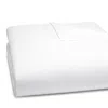 Matouk Luca Satin Stitch Duvet Cover, Twin In White