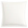 Matouk Luca Satin Stitch Euro Sham In Ivory