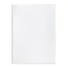 Matouk Luca Satin Stitch Flat Sheet, Full/queen In White
