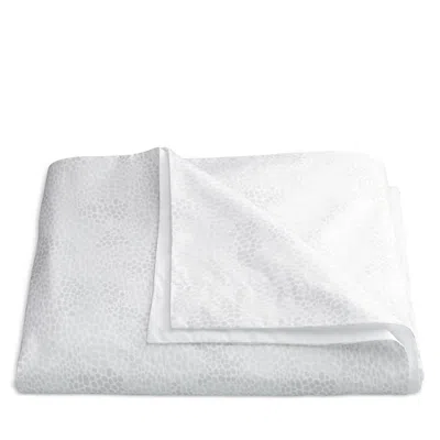 Matouk Lulu Dk For  Nikita Duvet Cover, King In Silver