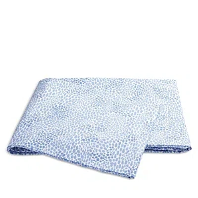 Matouk Lulu Dk For  Nikita Flat Sheet, King In Azure
