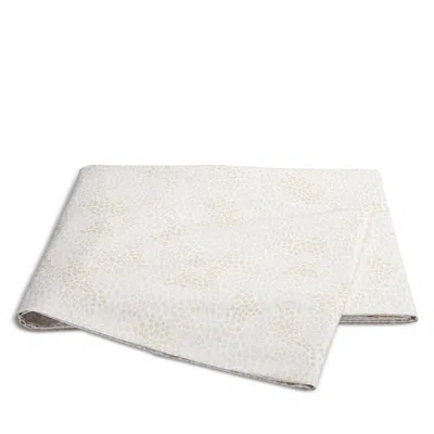Matouk Lulu Dk For  Nikita Flat Sheet, King In Champagne