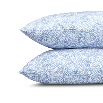 Matouk Lulu Dk For  Nikita Standard Pillowcase, Pair In Azure
