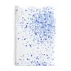 Matouk Lulu Dk For  Poppy Flat Sheet, Twin In Blue