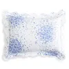 Matouk Lulu Dk For  Poppy Standard Sham In Azure