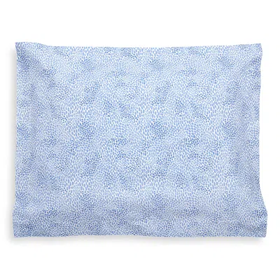 Matouk Lulu Dk For  Standard Sham In Blue