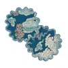 Matouk Magic Mountain Cocktail Napkin, Set Of 4 In Aquarius