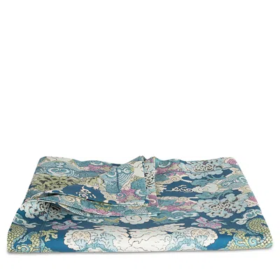 Matouk Magic Mountain Tablecloth, 70 X 126 In Aquarius