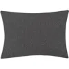 Matouk Malibu Pillow Sham In Charcoal