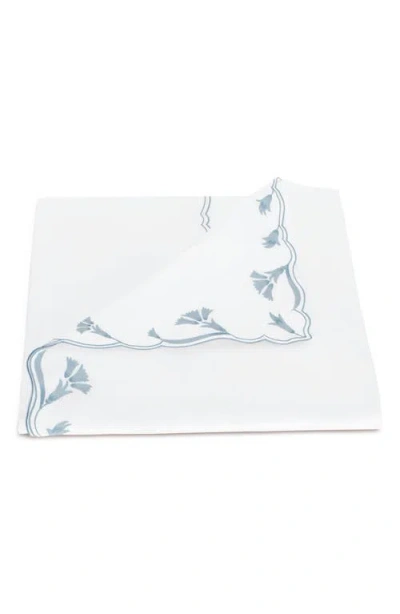 Matouk Marcella Egyptian Cotton Duvet Cover In Blue