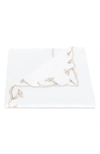 Matouk Marcella Egyptian Cotton Duvet Cover In Neutral