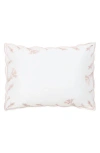 Matouk Marcella Egyptian Cotton Pillow Sham In Pink