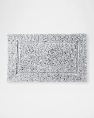 Matouk Marcus Collection Non-slip Luxury Bath Rug, 21" X 34" In Pool