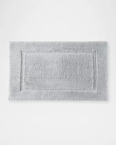 Matouk Marcus Collection Non-slip Luxury Bath Rug, 24" X 40" In Pool