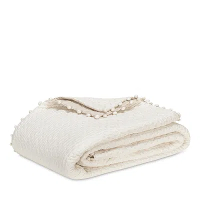 Matouk Margaret Silk Quilt, King In Brown