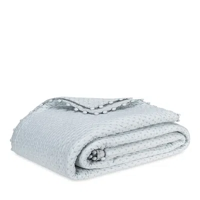Matouk Margaret Silk Quilt, King In Gray