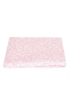 Matouk Margot 500 Thread Count Cotton Percale Fitted Sheet In Pink