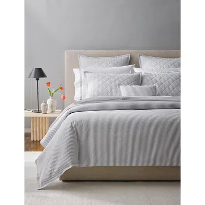 Matouk Matteo Coverlet, Full/queen In Blue