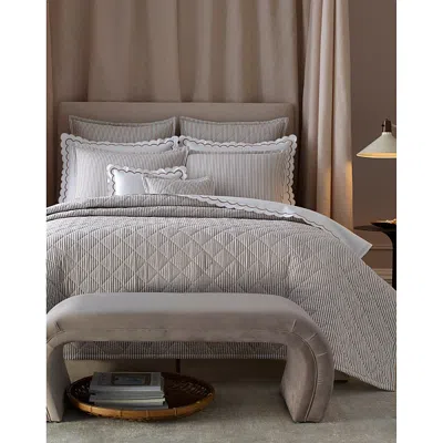 Matouk Matteo Coverlet, Full/queen In Brown