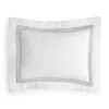 Matouk Mayfair Boudoir Sham In Silver