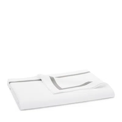 Matouk Mayfair Coverlet, Full/queen In Silver