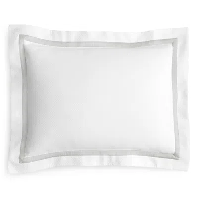 Matouk Mayfair Standard Sham In Silver