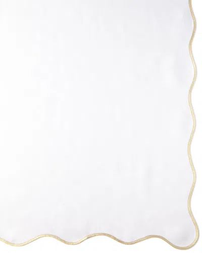 Matouk Meira 68" X 90" Tablecloth In Gold