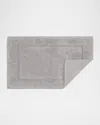 Matouk Milagro Small Bath Rug In Sterling