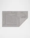 Matouk Milagro Large Bath Rug In Sterling