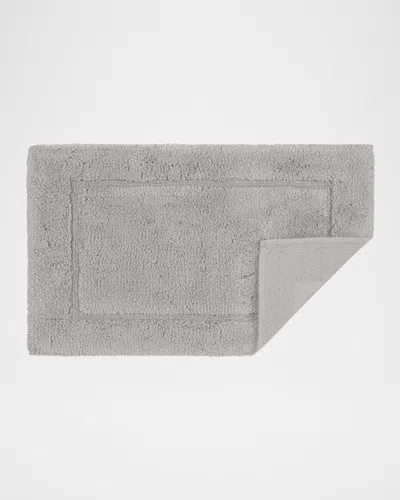 Matouk Milagro Large Bath Rug In Sterling