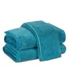 Matouk Milagro Hand Towel In Peacock