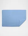 Matouk Milagro Tub Mat, 24" X 36" In Blue