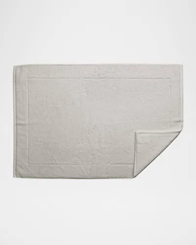 Matouk Milagro Tub Mat, 24" X 36" In Sterling
