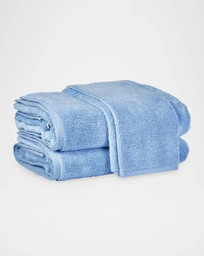 Matouk Milagro Washcloth In Blue