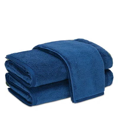 Matouk Milagro Washcloth In Blue