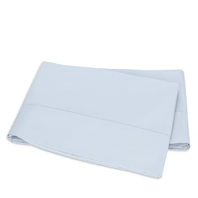 Matouk Milano Hemstitch Flat Sheet, King In Blue